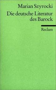 Tapa de Die deutsche Literatur des Barock