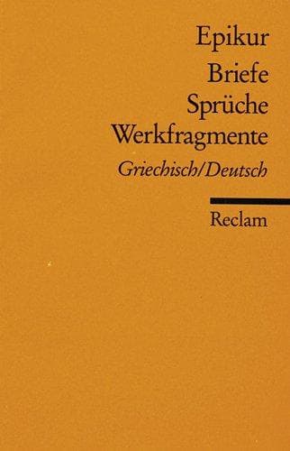 Tapa de Briefe, Sprüche, Werkfragmente