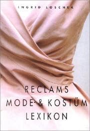 Tapa de Reclams Mode- und Kostümlexikon