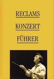 Tapa de Reclams Konzertführer. Orchestermusik