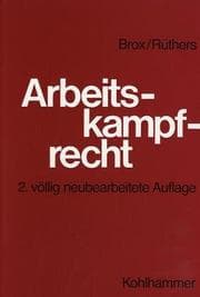 Tapa de Arbeitskampfrecht