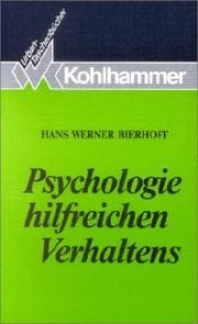 Tapa de Psychologie hilfreichen Verhaltens