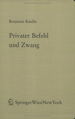 Tapa de Privater Befehl und Zwang
