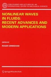 Tapa de Nonlinear Waves in Fluids