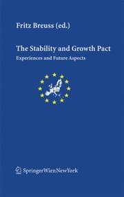 Tapa de The Stability and Growth Pact
