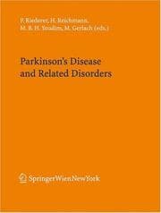 Tapa de Parkinson's Disease and Related Disorders (Journal of Neural Transmission. Supplementa)