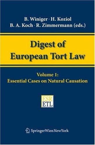 Tapa de Essential cases on natural causation