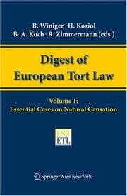 Tapa de Essential cases on natural causation