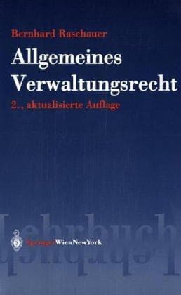Tapa de Allgemeines Verwaltungsrecht