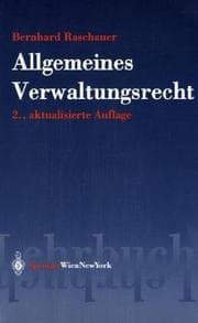 Tapa de Allgemeines Verwaltungsrecht