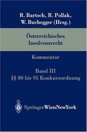 Tapa de Österreichisches Insolvenzrecht