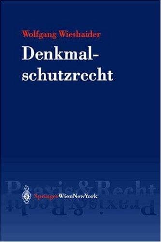 Tapa de Denkmalschutzrecht