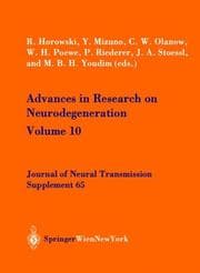 Tapa de Advances in Research on Neurodegeneration