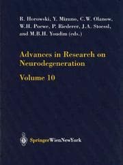 Tapa de Advances in Research on Neurodegeneration