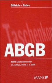 Tapa de Allgemeines bürgerliches Gesetzbuch