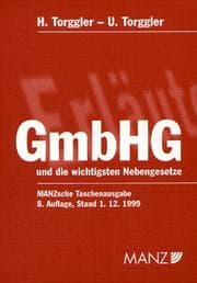 Tapa de Gesetz über Gesellschaften mit beschränkter Haftung