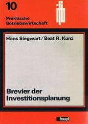 Tapa de Brevier der Investitionsplanung
