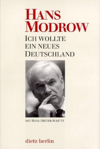 Tapa de Ich wollte ein neues Deutschland
