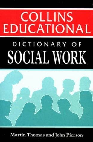 Tapa de Dictionary of Social Work