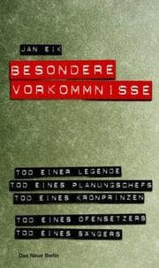 Tapa de Besondere Vorkommnisse