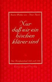 Tapa de Nur dass wir ein bischen [sic] klärer sind