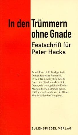 Tapa de In den Trümmern ohne Gnade