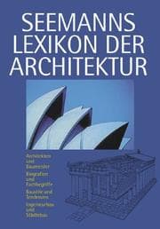 Tapa de Seemanns Lexikon der Architektur