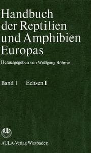 Tapa de Handbuch der Reptilien und Amphibien Europas