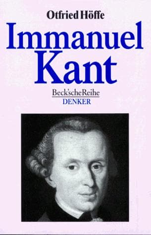 Tapa de Immanuel Kant