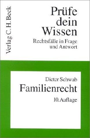 Tapa de BGB, Familienrecht