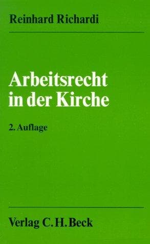 Tapa de Arbeitsrecht in der Kirche