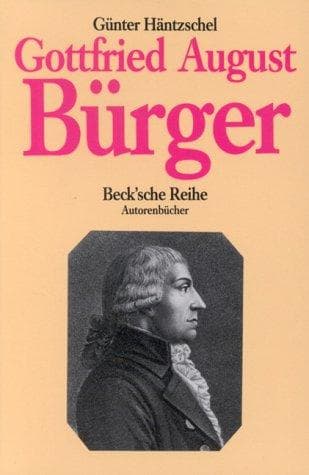 Tapa de Gottfried August Bürger