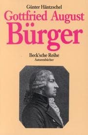 Tapa de Gottfried August Bürger
