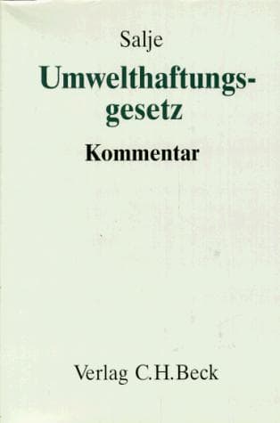 Tapa de Umwelthaftungsgesetz