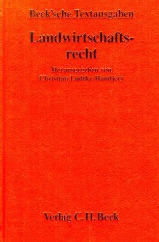 Tapa de Landwirtschaftsrecht