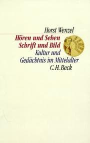 Tapa de Hören und Sehen, Schrift und Bild