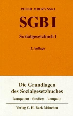 Tapa de Sozialgesetzbuch, allgemeiner Teil