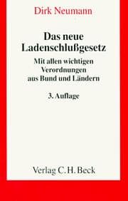 Tapa de Das neue Ladenschlussgesetz