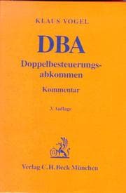 Tapa de Doppelbesteuerungsabkommen der Bundesrepublik Deutschland auf dem Gebiet der Steuern vom Einkommen und Vermögen