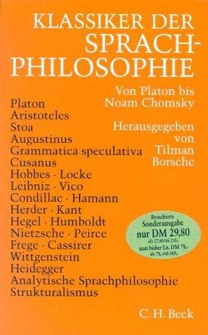 Tapa de Klassiker der Sprachphilosophie
