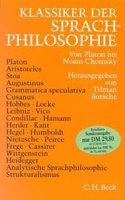 Tapa de Klassiker der Sprachphilosophie