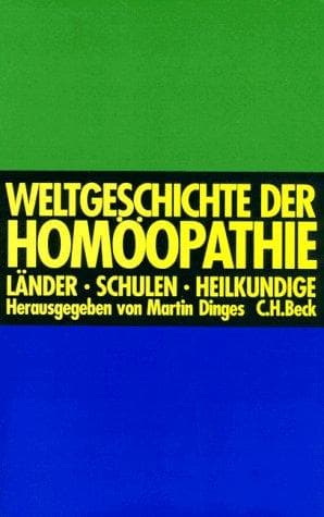Tapa de Weltgeschichte der Homöopathie