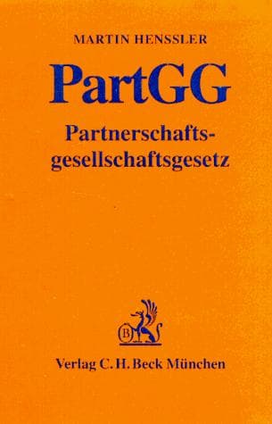 Tapa de Partnerschaftsgesellschaftsgesetz
