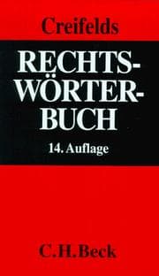 Tapa de Rechtswörterbuch
