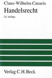 Tapa de Handelsrecht. Ein Studienbuch