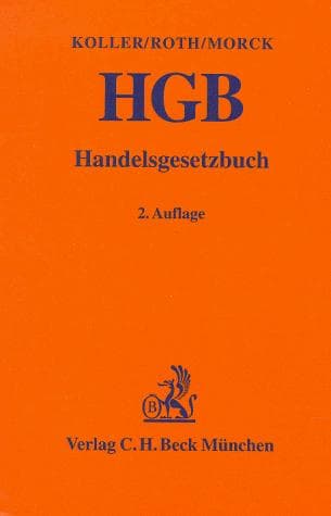 Tapa de Handelsgesetzbuch