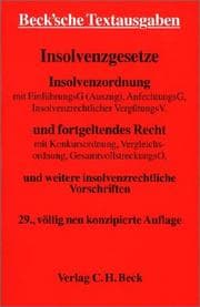 Tapa de Insolvenzgesetze