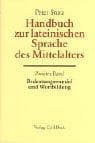 Tapa de Handbuch zur lateinischen Sprache des Mittelalters (Handbuch der Altertumswissenschaft)