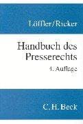 Tapa de Handbuch des Presserechts