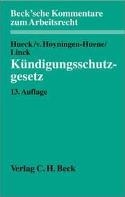Tapa de Kündigungsschutzgesetz